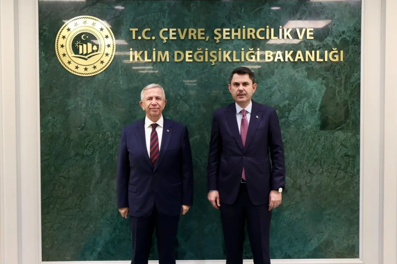 Mansur Yavaş ve Murat Kurum bakanlıkta görüştü