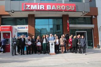 İzmir Barosundan Av. Selanik: Bağımsız yargının teminatı olduğumuz için hedefteyiz