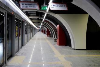Yenikapı-Hacıosman Metro Hattı bu gece kapalı olacak