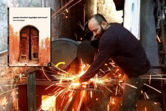 Etini fabrika duvarına asmış işçinin şiiri
