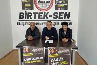 BİRTEK-SEN'den kampanya: Ekmeğin için birleş!