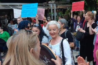 Maltepe’de kadın zinciri: Karanlığa geçit vermeyeceğiz