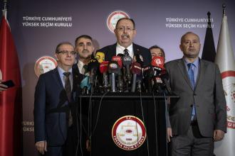YSK kesin olmayan sonuçları ilan etti: Erdoğan cumhurbaşkanı olarak seçilmiştir