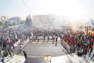 Yunanistan’da genel grev: Pahalılık tavanda, ücretler tabanda!