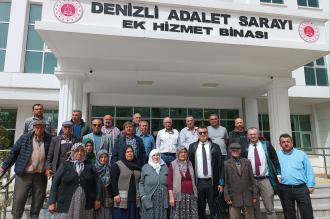 Honaz Aşağıdağdere'de taş ocağına dair görülen davada köylüler “sağlık ve can güvenliği istiyoruz” dedi