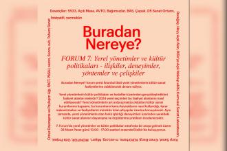 “Buradan nereye?” forum serisinin 7’cisi yapılıyor