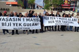 İstanbul Maltepe’de yerel 1 Mayıs kutlaması