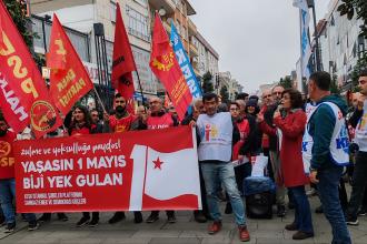 Sancaktepe’de 1 Mayıs kutlandı: Taksim’de 1 Mayıs’ı kutlamak işçi ve emekçilerin hakkı