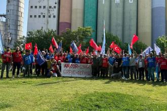 Amcor İzmir fabrikasında grev sürecine girildi