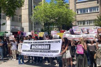 Hacettepe Üniversitesi öğrencileri: Geri adım atmayacağız