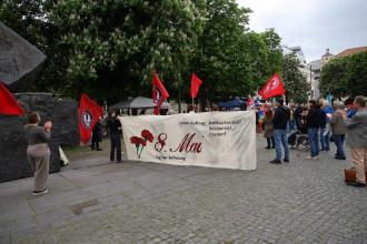 Stuttgart’ta faşizme karşı zafer günü kutlandı