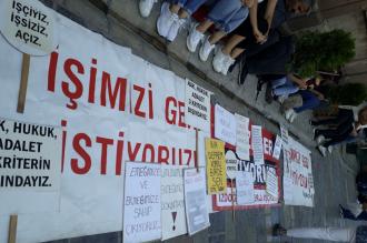 İşten çıkarılan İzBB işçilerinin Başkan Tugay’la görüşmesi sonuçlandı: Biraz süre verin