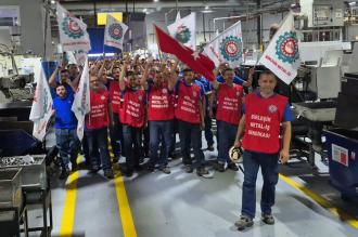ZF Lemförder’de işçiler eylemi sonlandırıldı