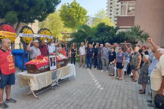 Orhan Yüce sonsuzluğa uğurlandı: “Mücadelemizde yaşayacak”