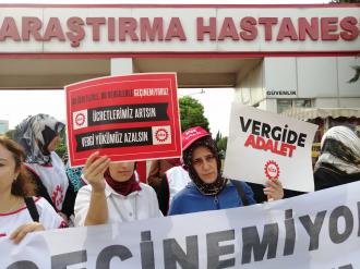 Yemekhane İşçileri: Ücretler artırılsın, zamlar ve pahalılık durdurulsun!