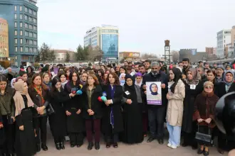 Kadınlar Rojin Kabaiş’in akıbetini sordu: Adaletin sağlanması için takipçisi olacağız
