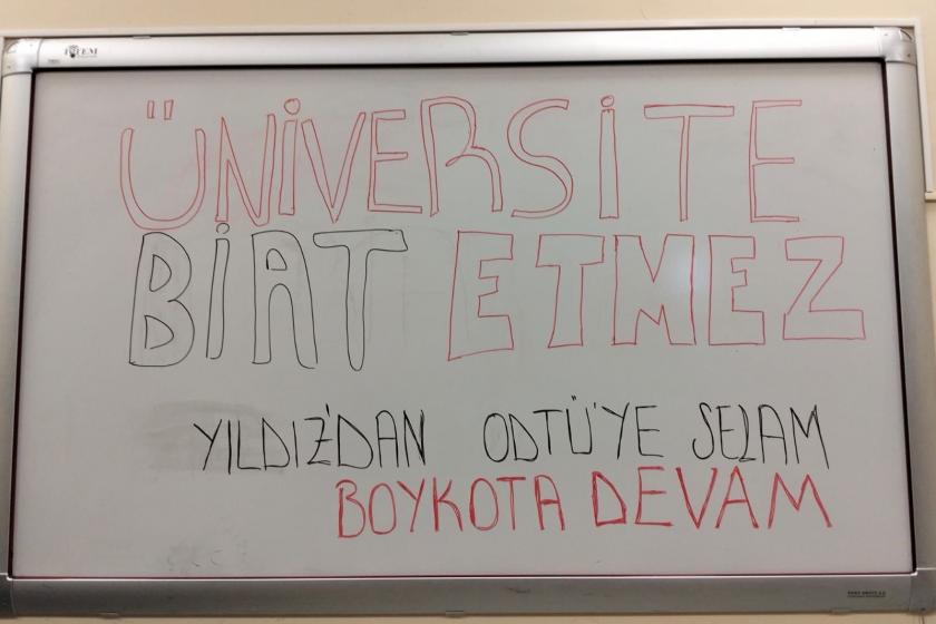 Üniversitelerde boykot günü: "Bu fakültede boykot var!"