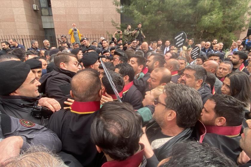 Antep'te yürüyüş yapmak isteyen avukatlara müdahale