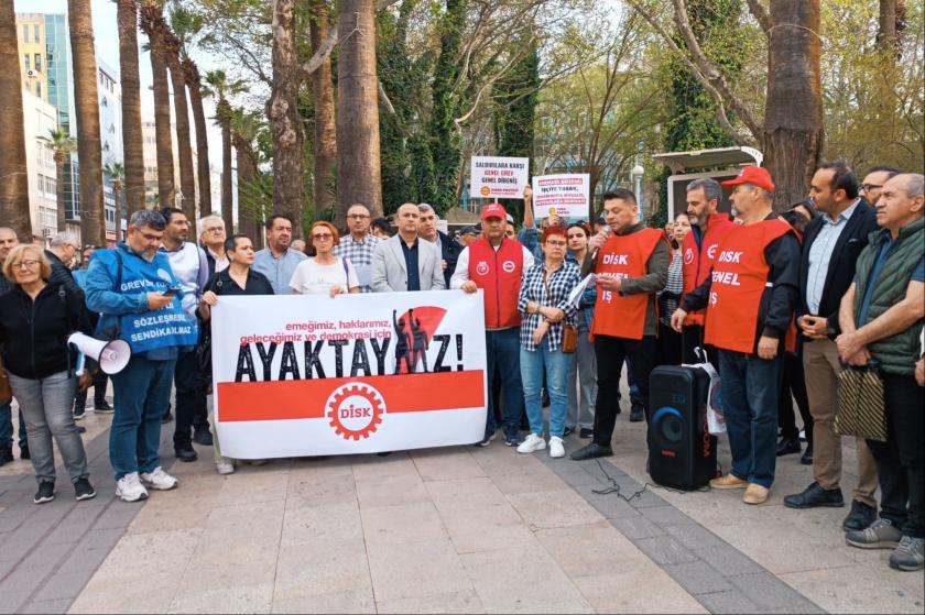 DİSK Genel-İş'ten Denizli'de demokrasi açıklaması
