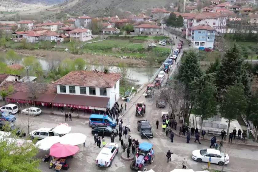 Yozgat’ta çiftçiler, İmamoğlu'nun tutuklanmasına karşı bir kez daha alana indi