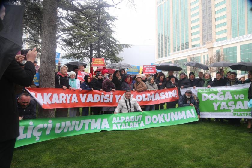 Ankara'da siyanürlü maden projesine tepki: Talana izin vermeyeceğiz