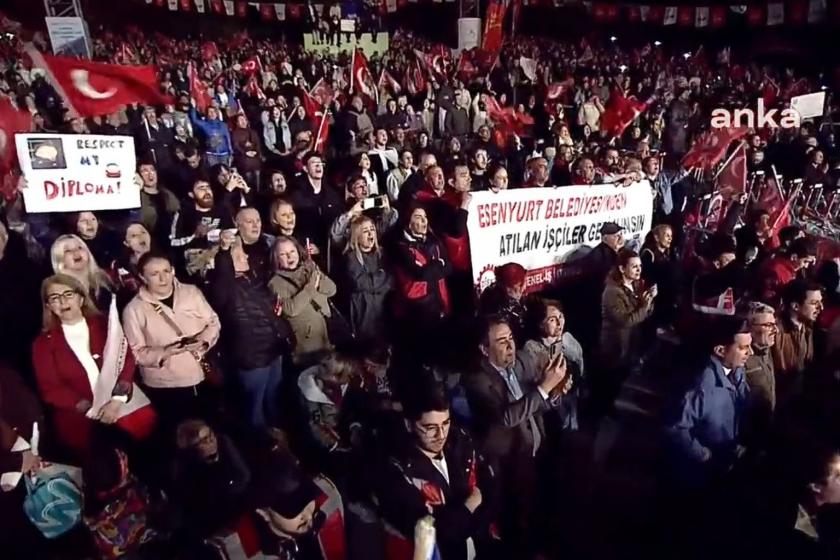 Özgür Özel, Beylikdüzü'nde: CHP’nin A planı da Z planı da Ekrem İmamoğlu’dur