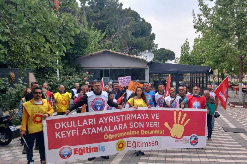 Soma'da eğitim sendikalarından ortak ses: 'Keyfi atamalara son verin'