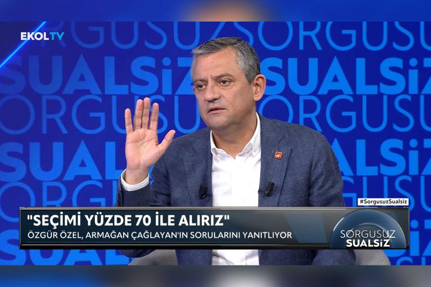 Özgür Özel: Ekrem İmamoğlu'nu uzaya yollasalar yine kazanır