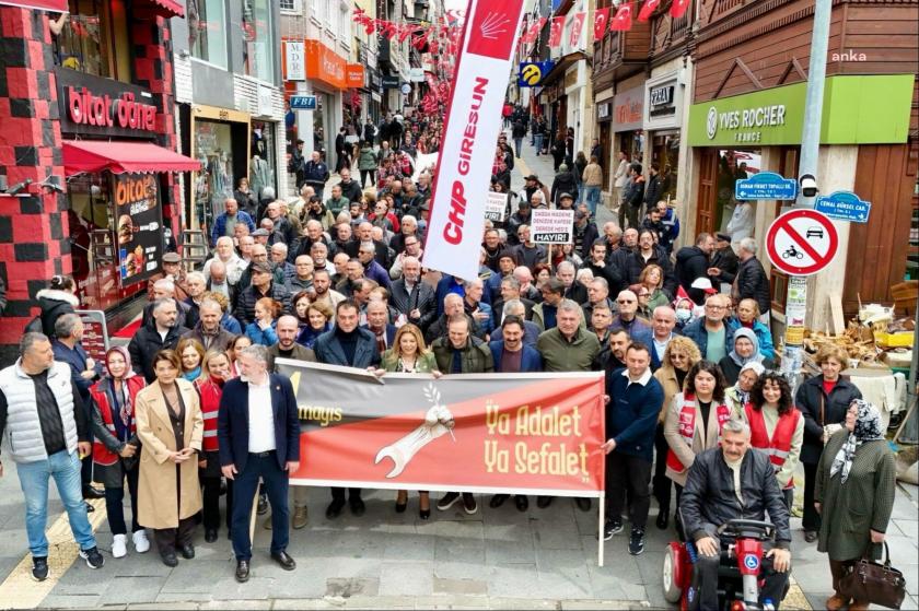 Giresun’da 1 Mayıs: "Bugün emeğin, dayanışmanın ve birlik olmanın günü"