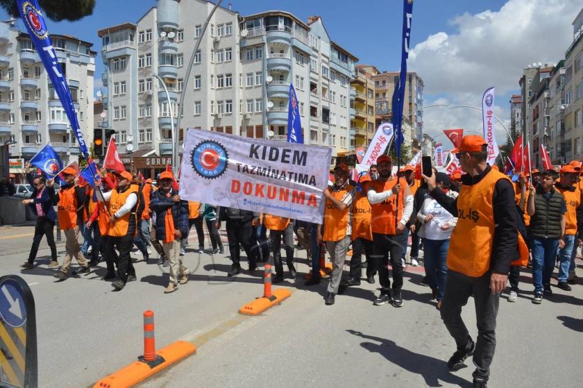 Karaman'da 1 Mayıs Kutlandı