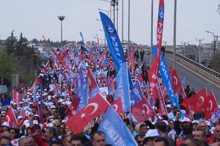 Türkiye Kamu-Sen 1 Mayıs'ı kutladı