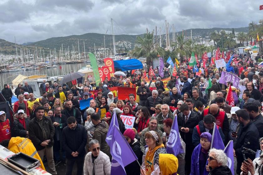 Muğla'da 1 Mayıs, 5 ilçede kutlandı