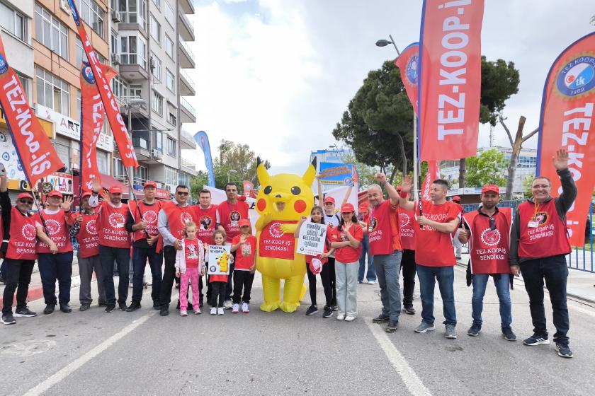 Pikachu bu defa 1 Mayıs alanında