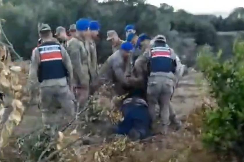 Mağaracık'ta arazisini koruyan mahalleliye müdahale