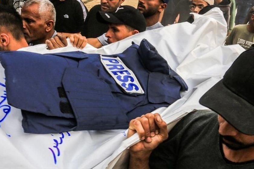Filistin Gazeteciler Sendikası: Tarihin en korkunç 'medya soykırımı'