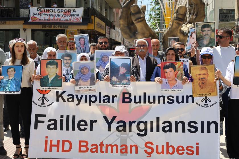 Kayıp yakınları 3 kentte adalet talep etti