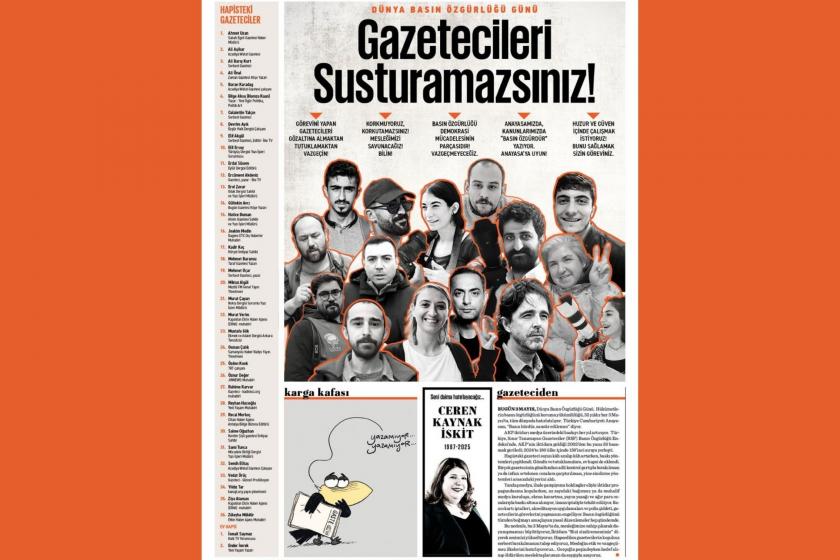"Haberin Var mı?"dan basın özgürlüğü gazetesi: "Gazetecileri susturamazsınız"