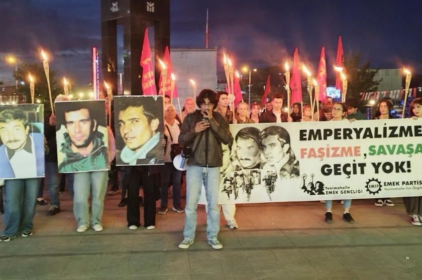 Ankara Yenimahalle'de Denizler anıldı: “Mücadeleyle sömürü düzenini yıkalım”