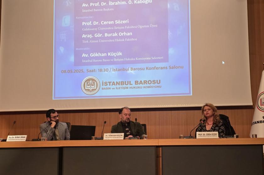 İstanbul Barosu'ndan ‘Yeni Medya ve İfade Özgürlüğü’ paneli