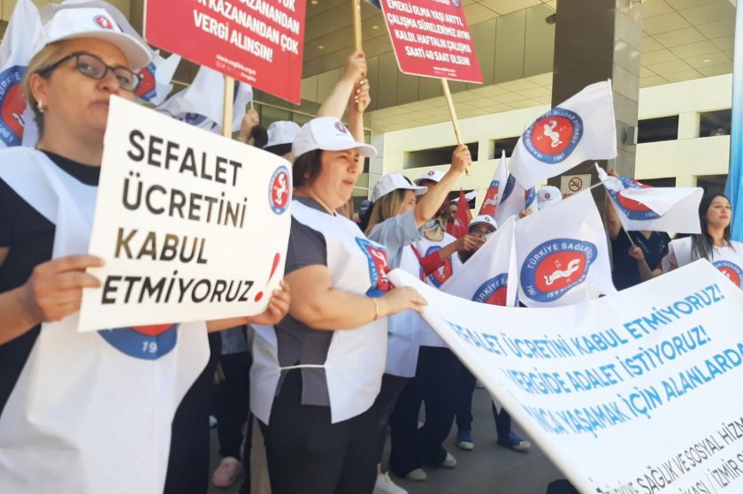 Türk-İş üyesi işçiler iş bırakıyor: Geç kalınmış olsa da eylemlere katılım önemli