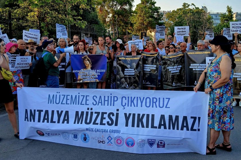 Antalya Müzesi direnişi: Belleğimizi elimizden alamazlar