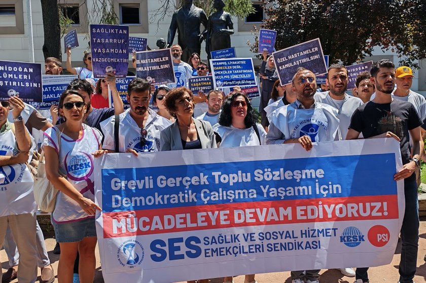 Sözleşme öncesi SES’ten uyarı: İnsanca bir yaşam için grevli toplu sözleşme