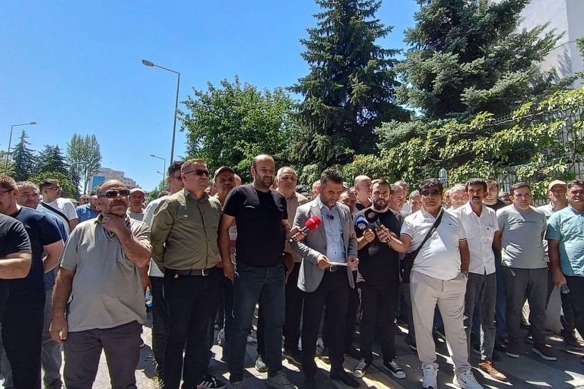 Doruk Madencilik işçilerinden bakanlık önünde eylem: Beş aydır ücretler ödenmiyor
