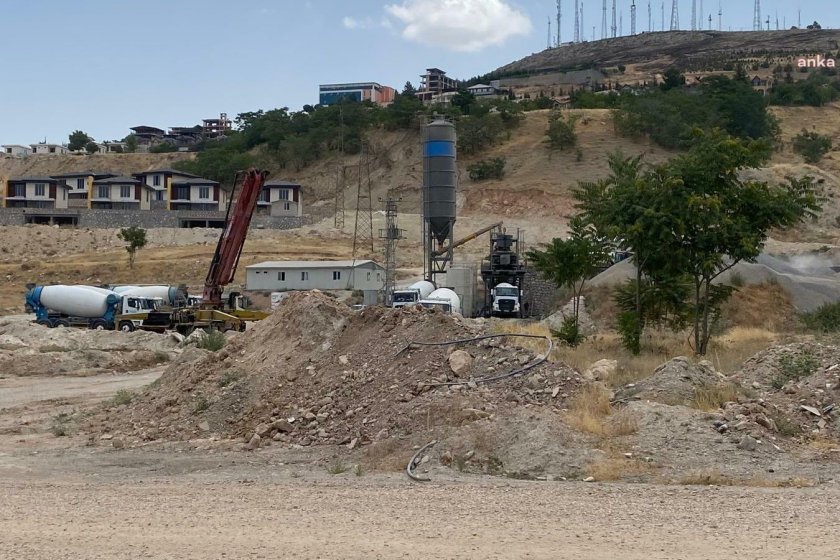 Malatya'da mühürlenen beton santrali faaliyetini sürdürüyor: 'Sağlığımız hiçe sayılıyor'