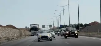 Çorum’da düğün konvoyunda kaza: 2 yaralı