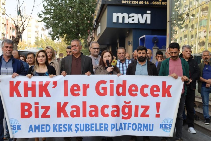 KESK’in KHK eylemi 146’ıncı haftasında: KHK’ler eliyle ihraç edilen tüm herkes görevine iade edilsin