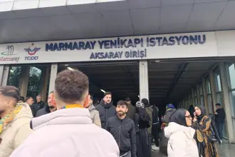 Marmaray'da bir kişi yaşamına son verdi