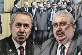 MHP'li Semih Yalçın'dan Bülent Arınç'a: 'Siyaset fosili, sabık Meclis Başkanı'