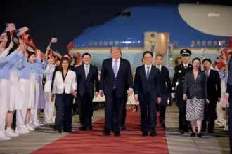 ABD Başkanı Trump, 8,5 yıl aradan sonra Çin'de