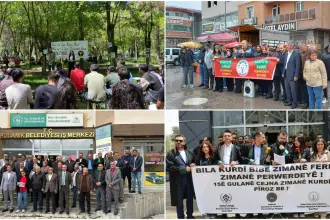 15 Mayıs Kürt Dil Bayramı birçok kentte kutlandı: Açıklamalarda statü ve anadilinde eğitim talebi öne çıktı